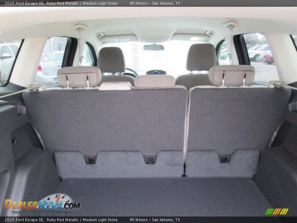 2015 Ford Escape SE Ruby Red Metallic / Medium Light Stone Photo #22