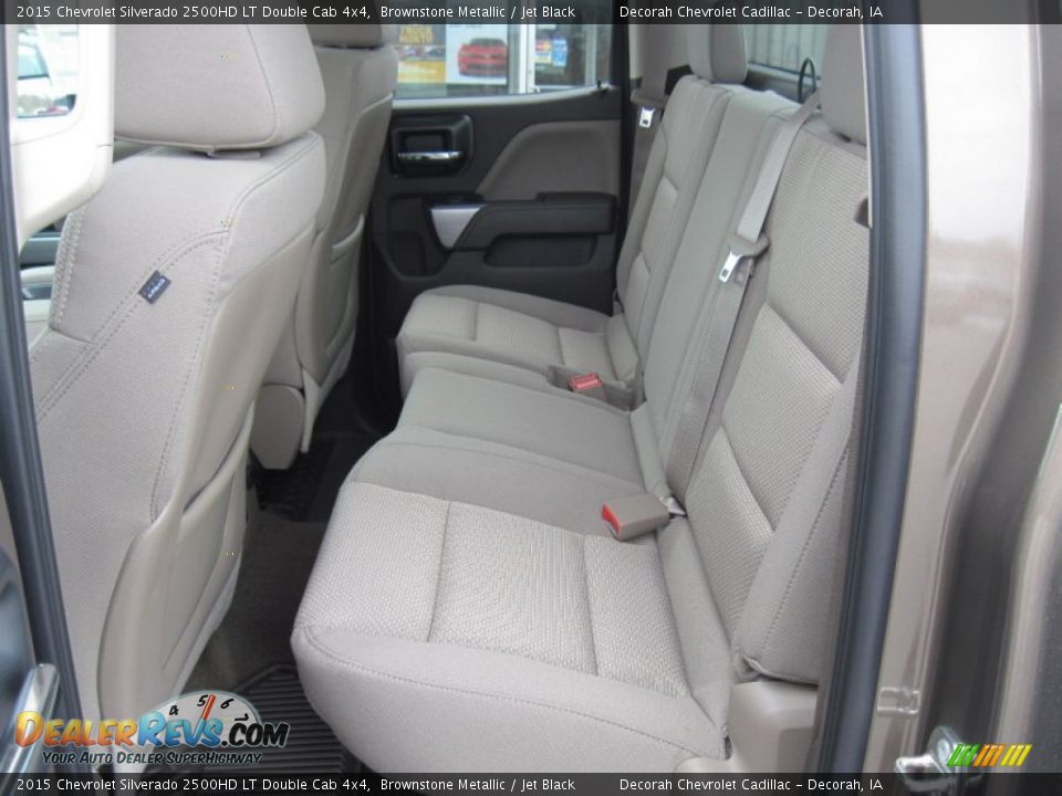 2015 Chevrolet Silverado 2500HD LT Double Cab 4x4 Brownstone Metallic / Jet Black Photo #7