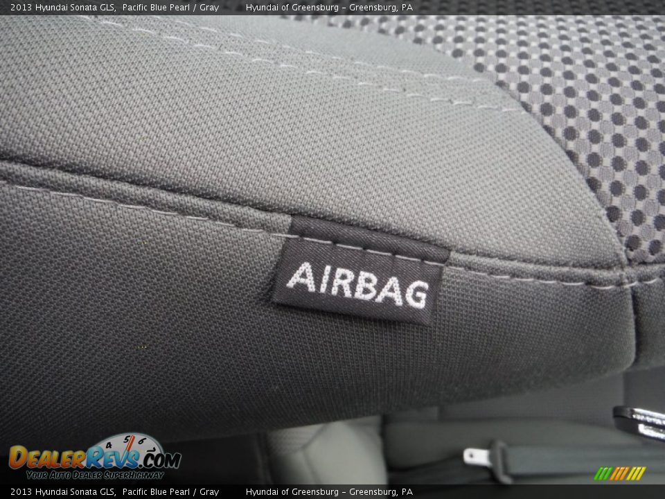 2013 Hyundai Sonata GLS Pacific Blue Pearl / Gray Photo #14