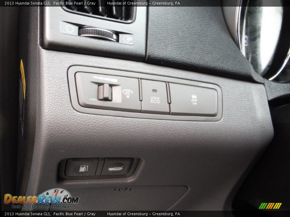 2013 Hyundai Sonata GLS Pacific Blue Pearl / Gray Photo #15