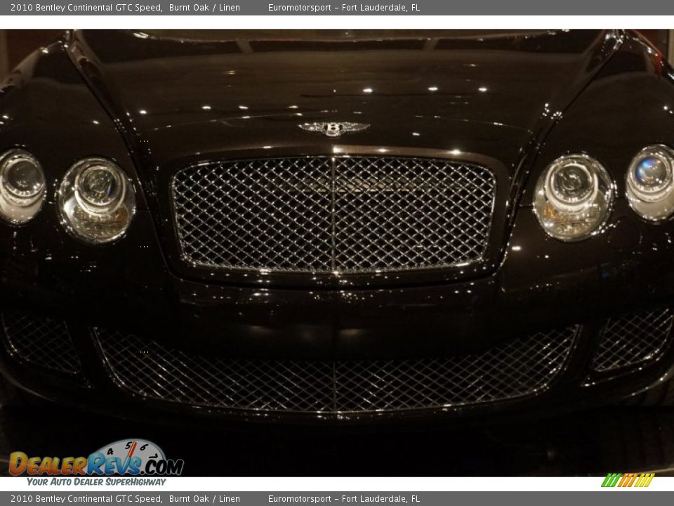 2010 Bentley Continental GTC Speed Burnt Oak / Linen Photo #8