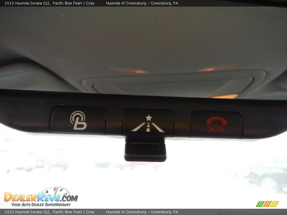 2013 Hyundai Sonata GLS Pacific Blue Pearl / Gray Photo #18