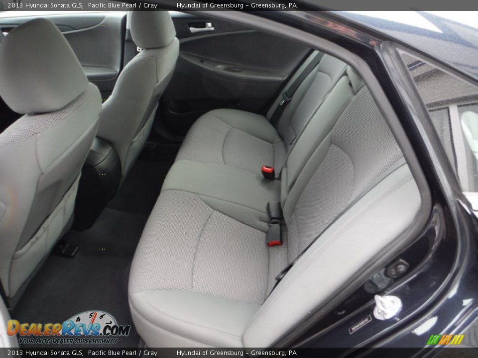 2013 Hyundai Sonata GLS Pacific Blue Pearl / Gray Photo #20
