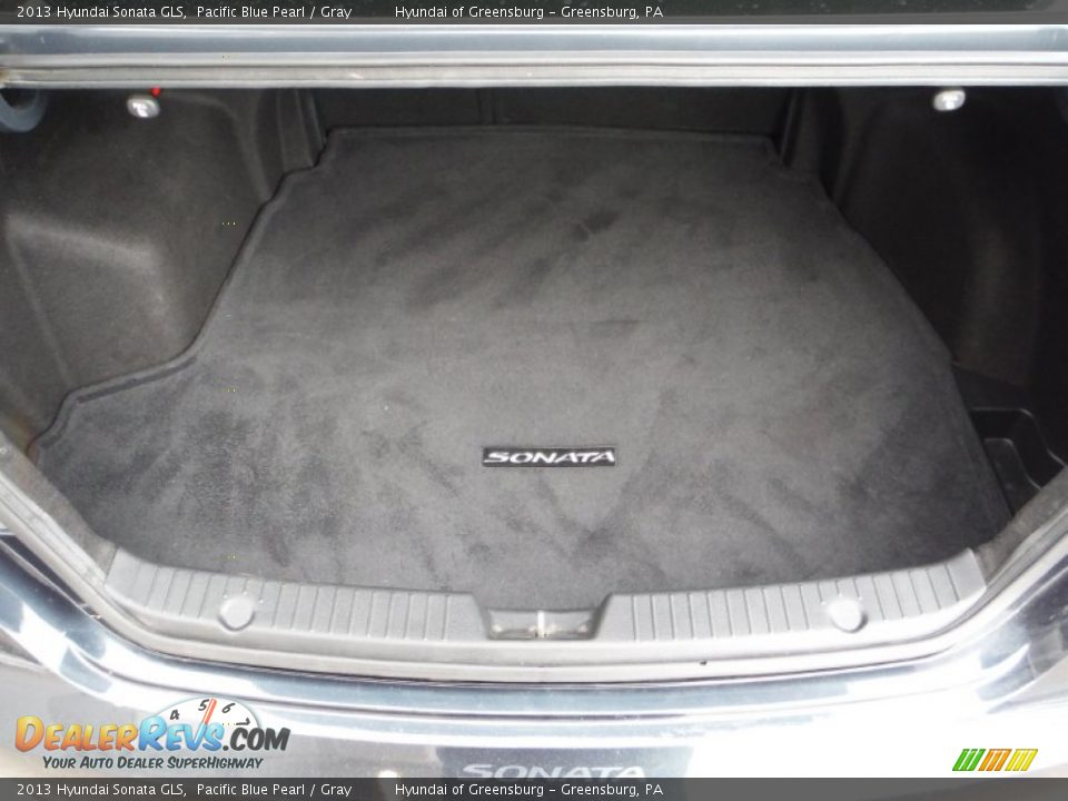 2013 Hyundai Sonata GLS Pacific Blue Pearl / Gray Photo #21