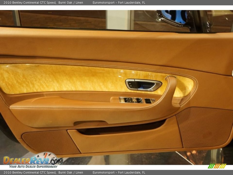 2010 Bentley Continental GTC Speed Burnt Oak / Linen Photo #15