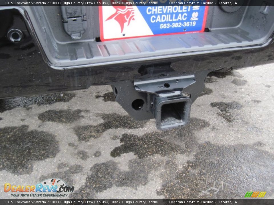 2015 Chevrolet Silverado 2500HD High Country Crew Cab 4x4 Black / High Country Saddle Photo #6