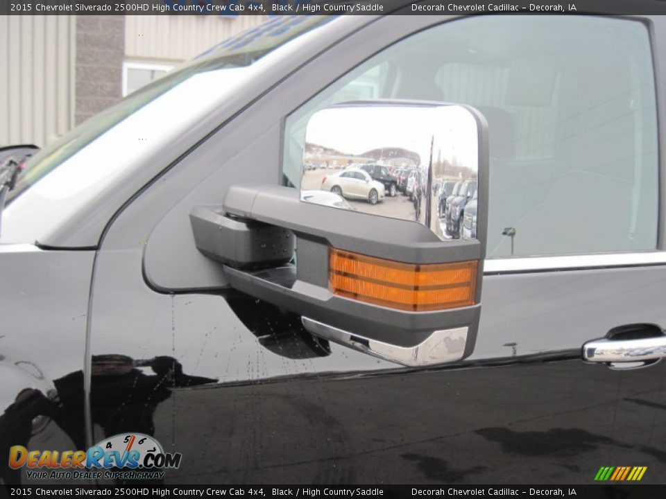 2015 Chevrolet Silverado 2500HD High Country Crew Cab 4x4 Black / High Country Saddle Photo #8