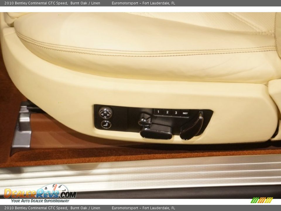 2010 Bentley Continental GTC Speed Burnt Oak / Linen Photo #21