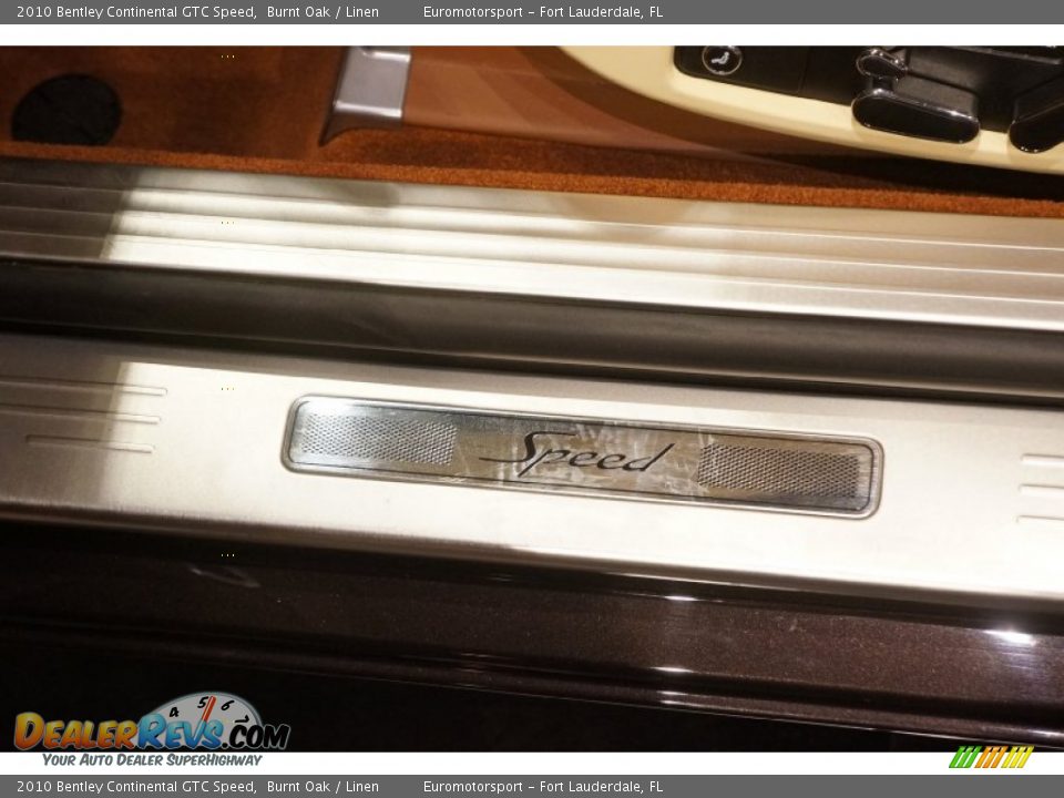 2010 Bentley Continental GTC Speed Burnt Oak / Linen Photo #22