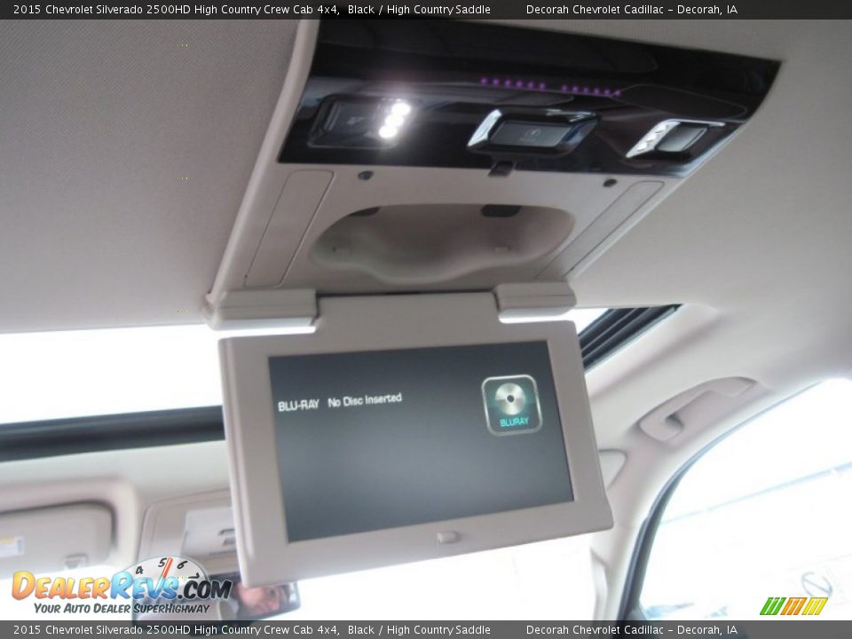 2015 Chevrolet Silverado 2500HD High Country Crew Cab 4x4 Black / High Country Saddle Photo #11