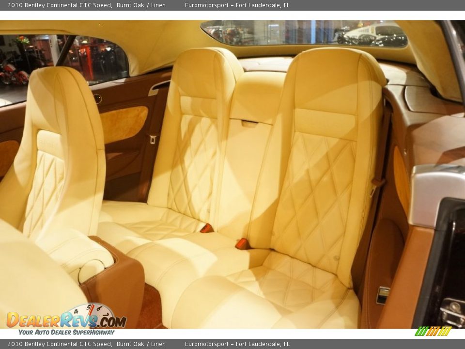 2010 Bentley Continental GTC Speed Burnt Oak / Linen Photo #23