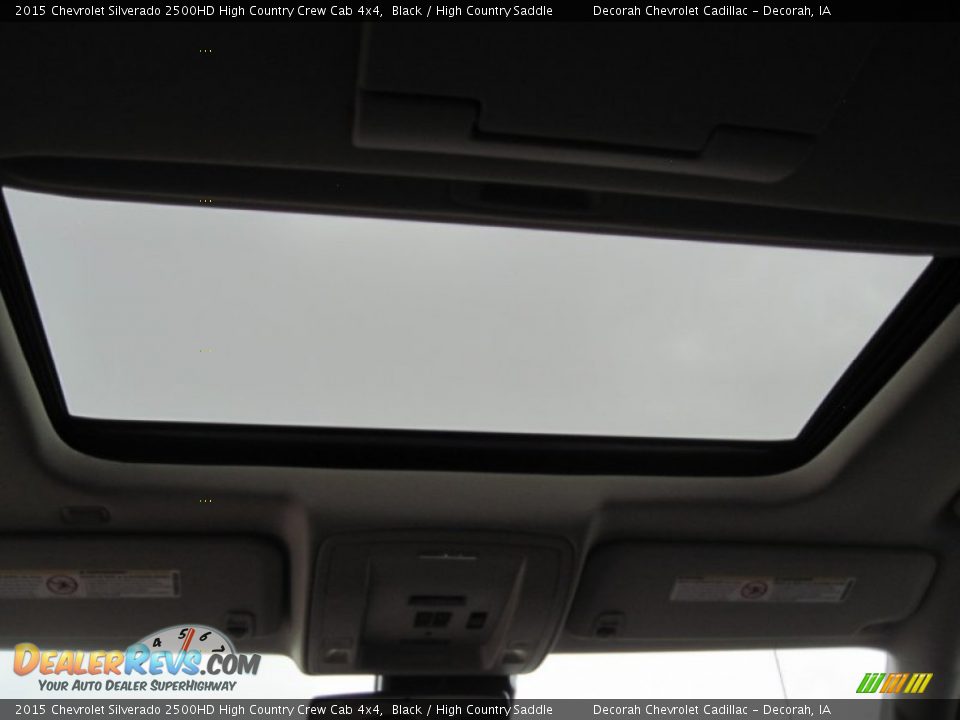 2015 Chevrolet Silverado 2500HD High Country Crew Cab 4x4 Black / High Country Saddle Photo #12