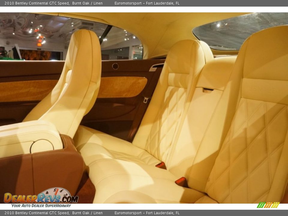 2010 Bentley Continental GTC Speed Burnt Oak / Linen Photo #24