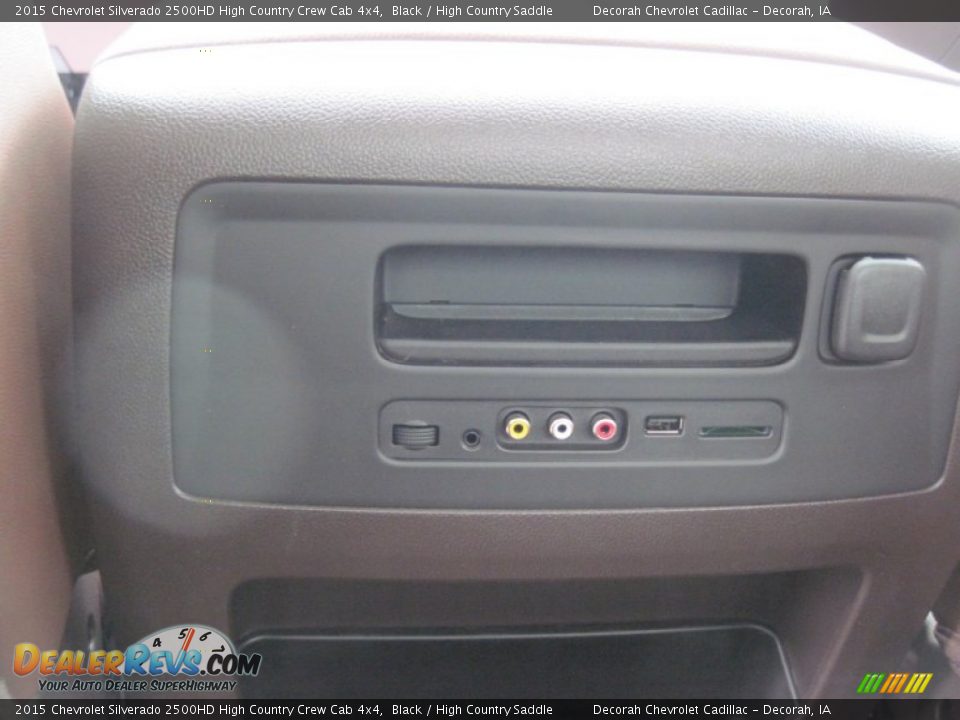 2015 Chevrolet Silverado 2500HD High Country Crew Cab 4x4 Black / High Country Saddle Photo #13