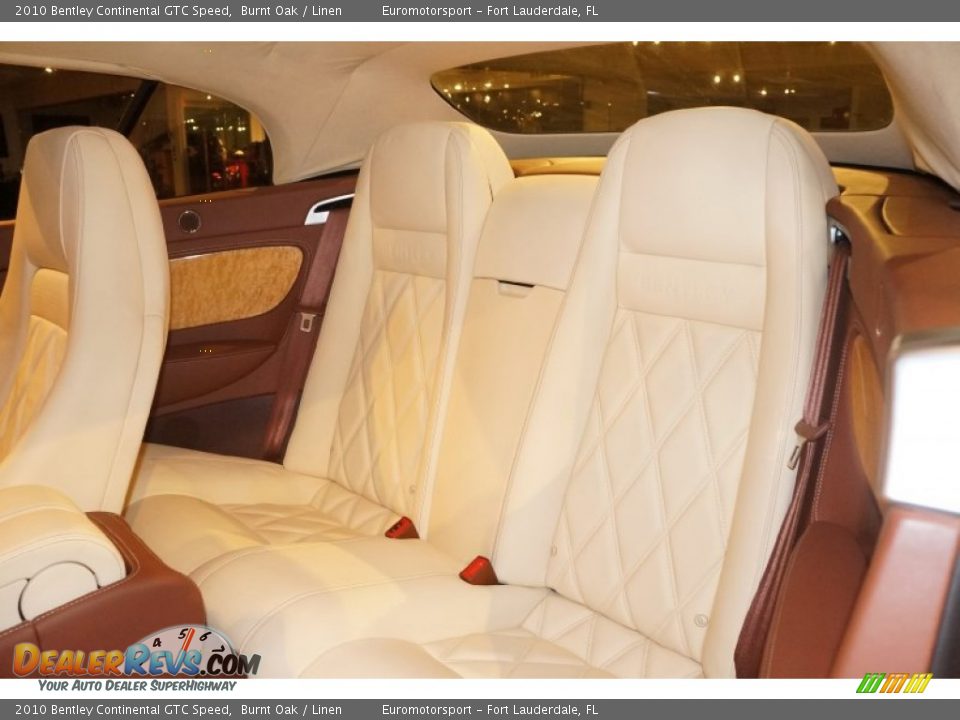 2010 Bentley Continental GTC Speed Burnt Oak / Linen Photo #26