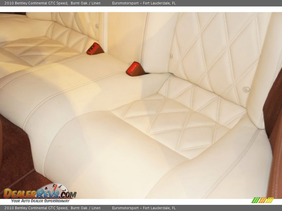 2010 Bentley Continental GTC Speed Burnt Oak / Linen Photo #28