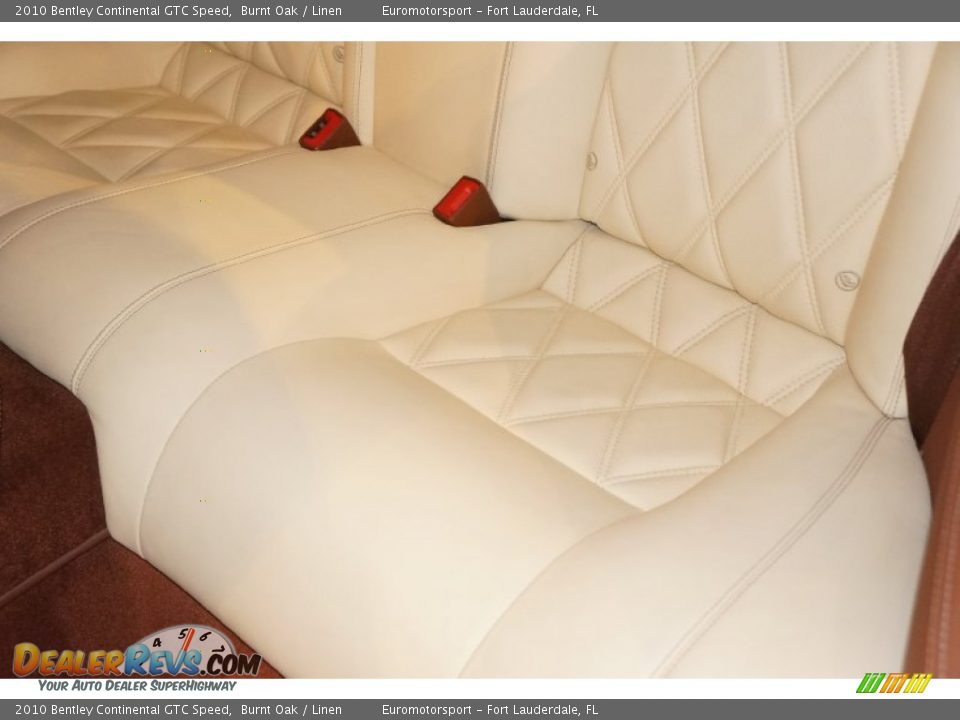 2010 Bentley Continental GTC Speed Burnt Oak / Linen Photo #29
