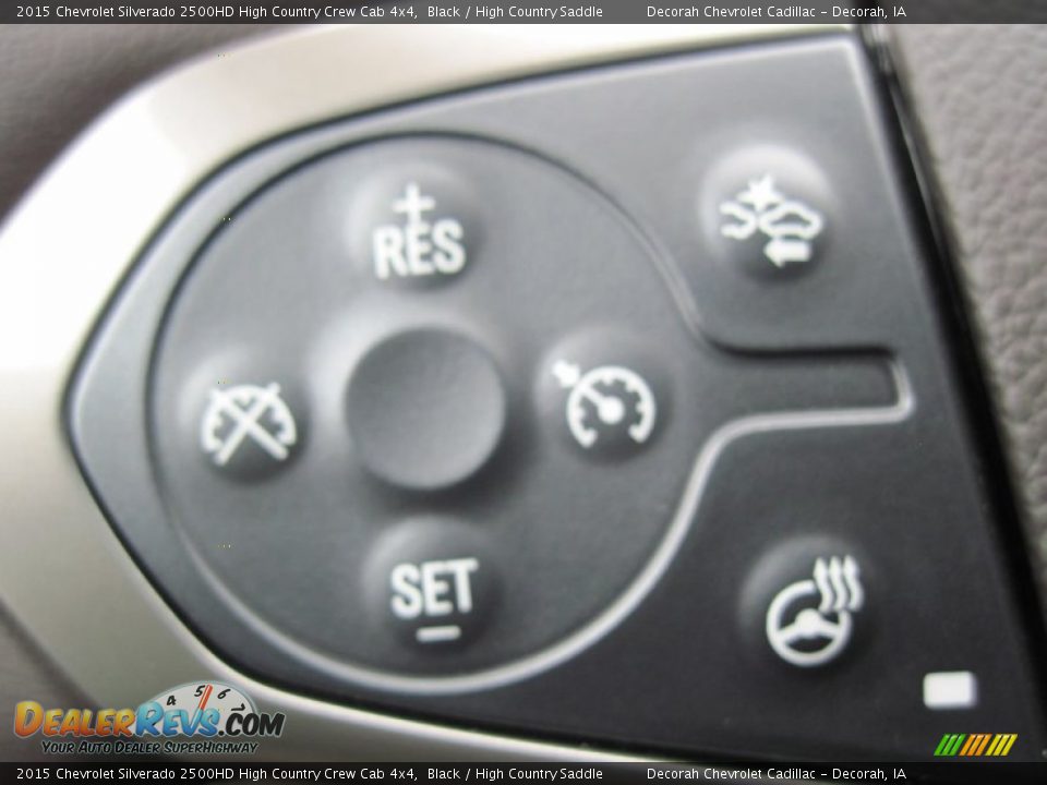 2015 Chevrolet Silverado 2500HD High Country Crew Cab 4x4 Black / High Country Saddle Photo #19