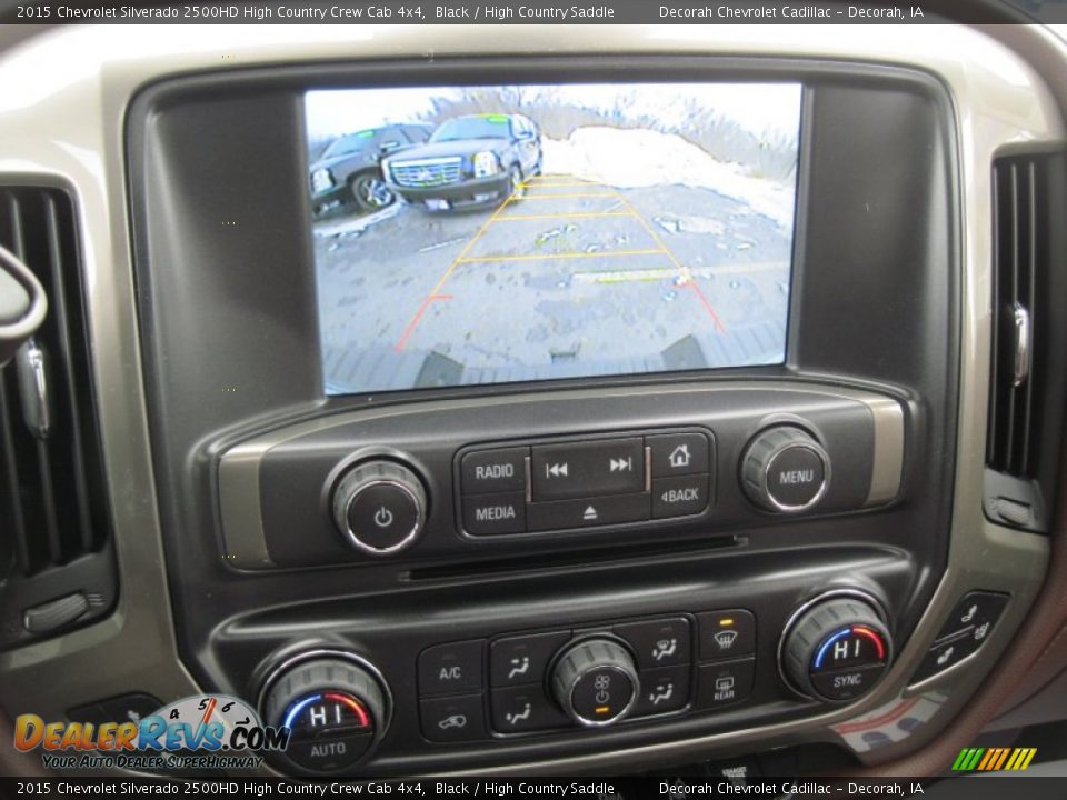 2015 Chevrolet Silverado 2500HD High Country Crew Cab 4x4 Black / High Country Saddle Photo #22