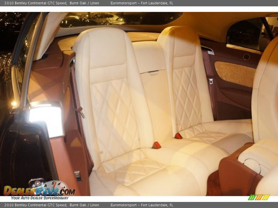 2010 Bentley Continental GTC Speed Burnt Oak / Linen Photo #43