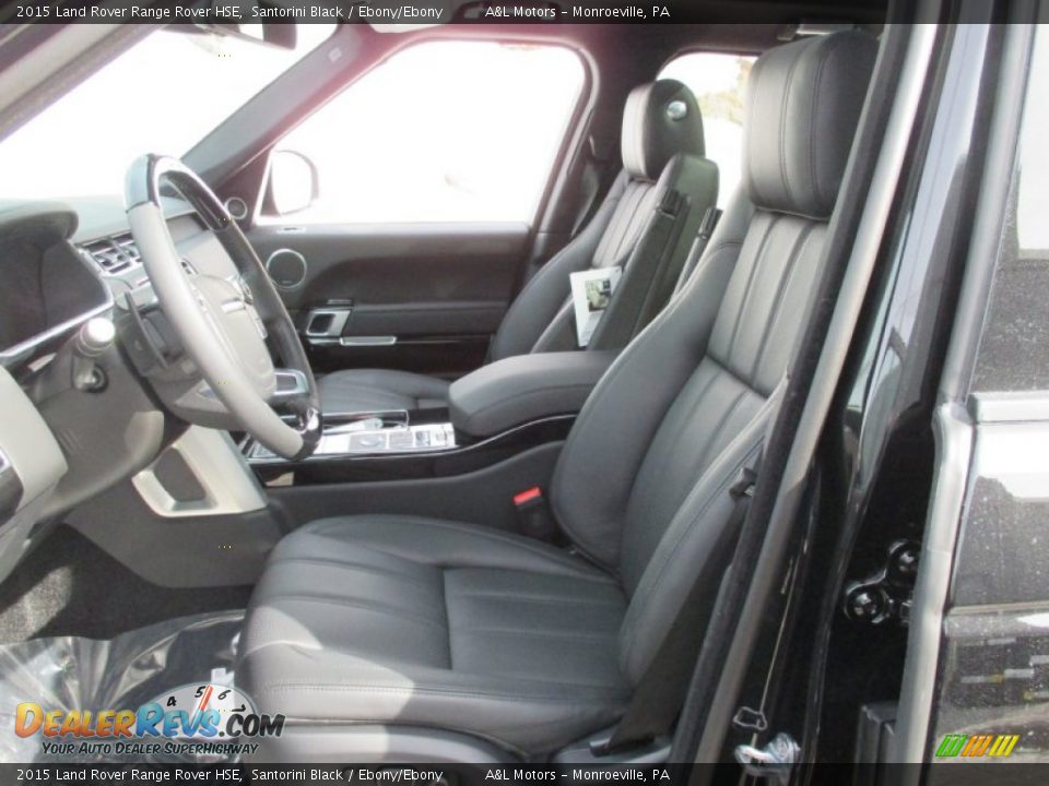 Front Seat of 2015 Land Rover Range Rover HSE Photo #12