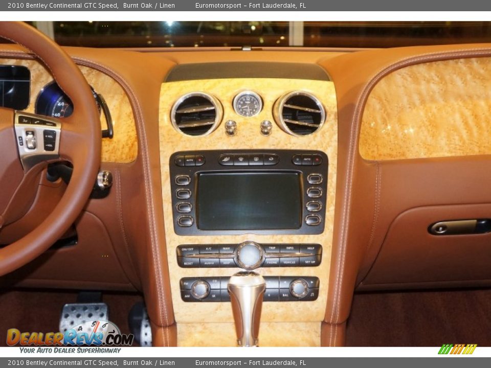 2010 Bentley Continental GTC Speed Burnt Oak / Linen Photo #49