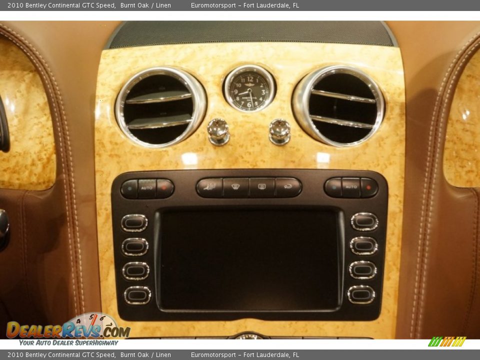2010 Bentley Continental GTC Speed Burnt Oak / Linen Photo #51