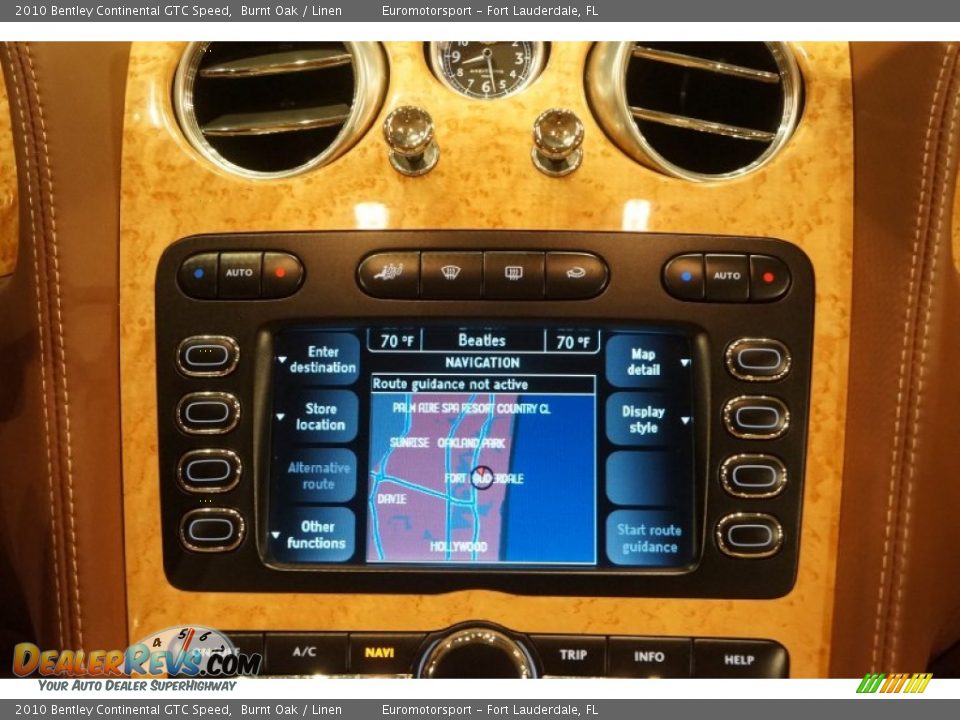 2010 Bentley Continental GTC Speed Burnt Oak / Linen Photo #52