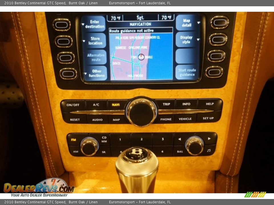 2010 Bentley Continental GTC Speed Burnt Oak / Linen Photo #53