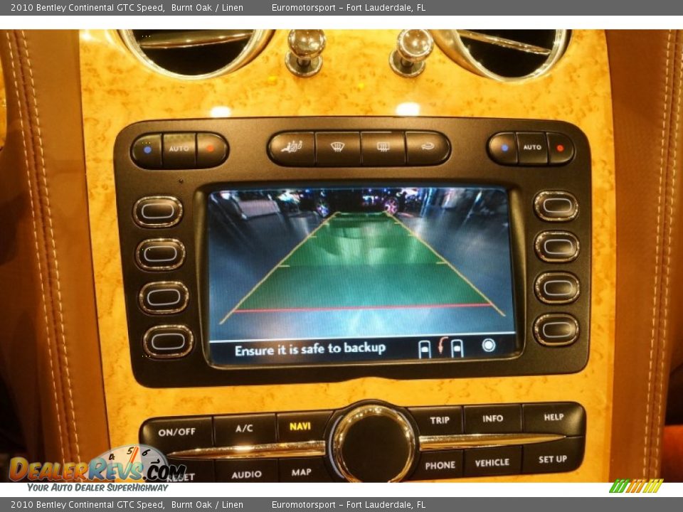 2010 Bentley Continental GTC Speed Burnt Oak / Linen Photo #57