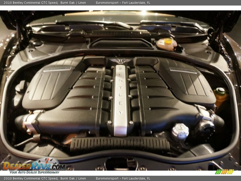2010 Bentley Continental GTC Speed Burnt Oak / Linen Photo #58