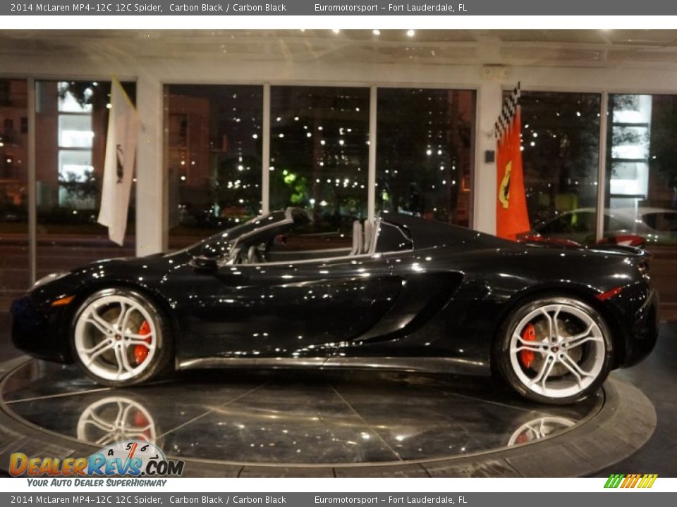 Carbon Black 2014 McLaren MP4-12C 12C Spider Photo #2