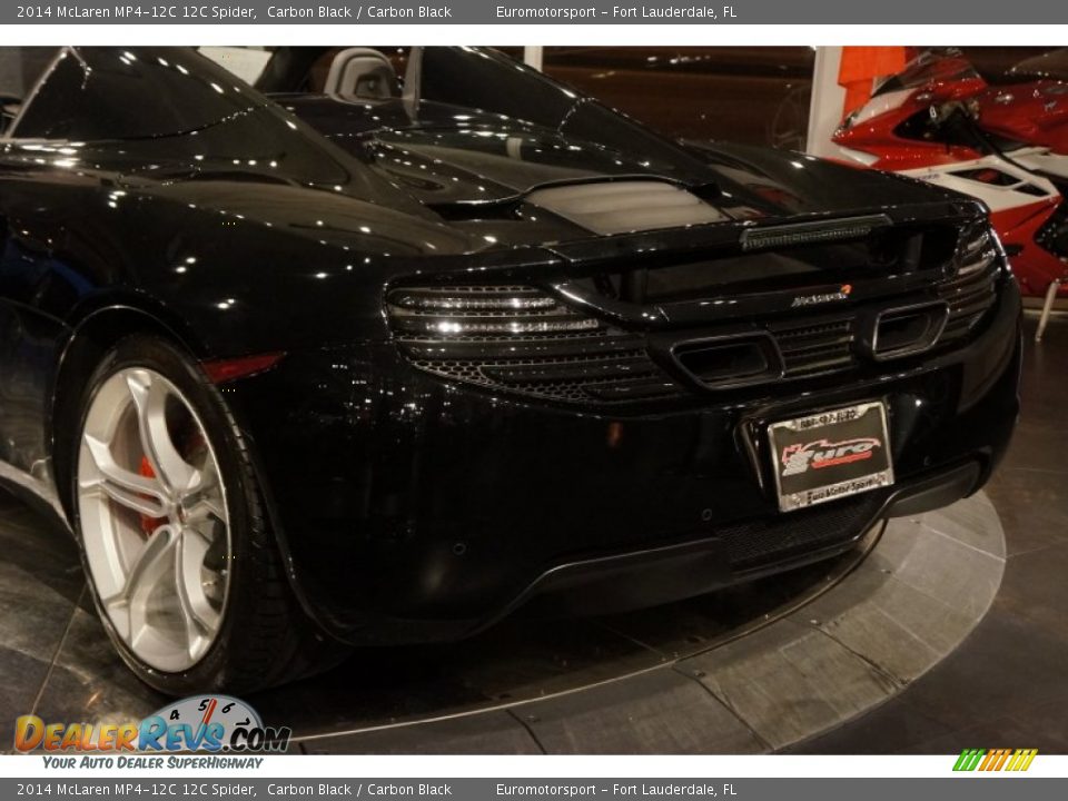 2014 McLaren MP4-12C 12C Spider Carbon Black / Carbon Black Photo #8