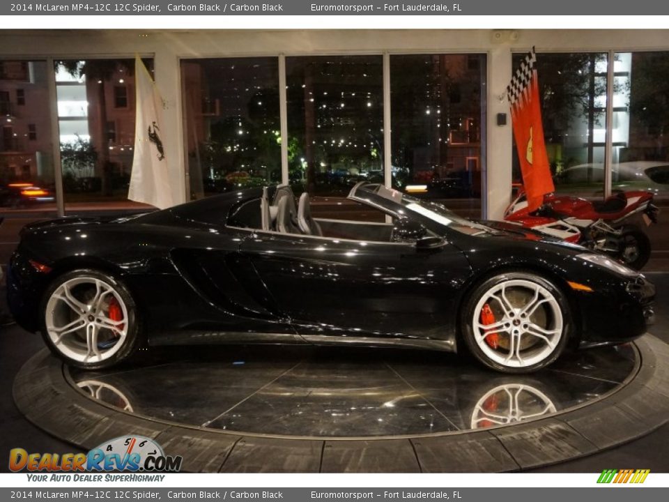 2014 McLaren MP4-12C 12C Spider Carbon Black / Carbon Black Photo #15