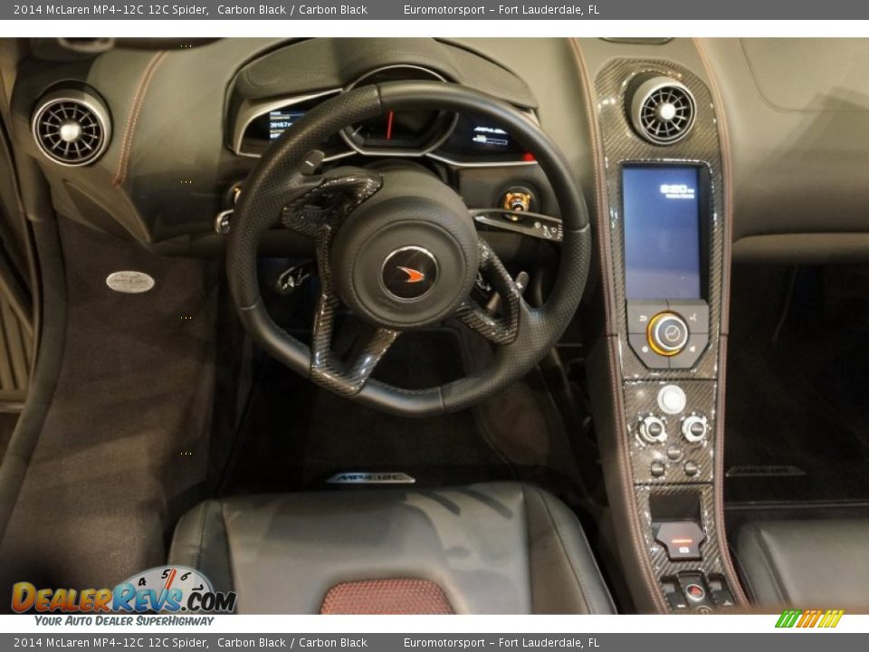 2014 McLaren MP4-12C 12C Spider Steering Wheel Photo #20