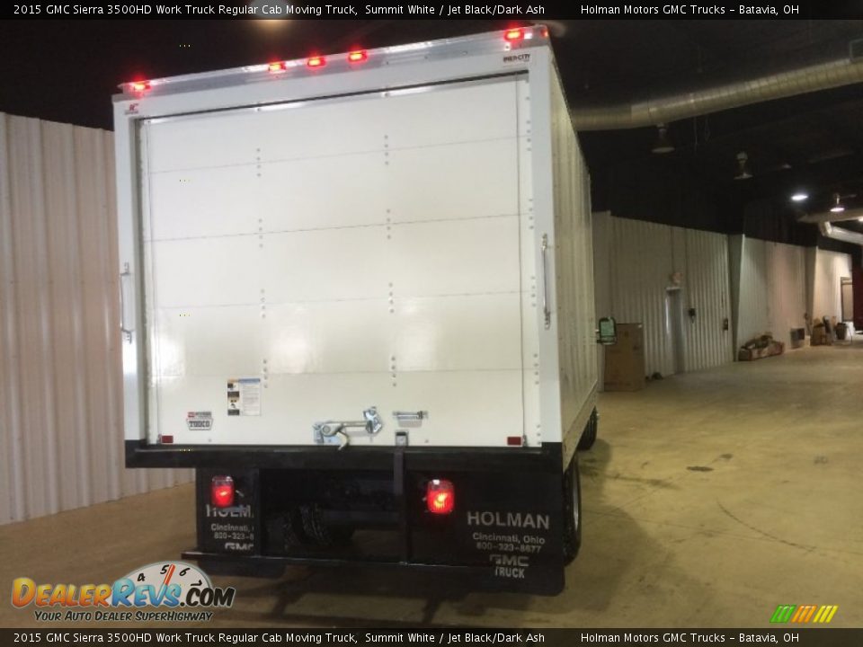 2015 GMC Sierra 3500HD Work Truck Regular Cab Moving Truck Summit White / Jet Black/Dark Ash Photo #15