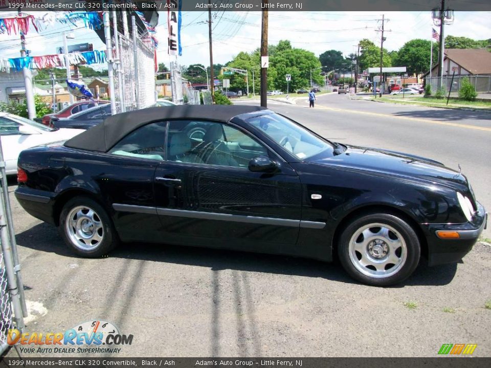 1999 Mercedes-Benz CLK 320 Convertible Black / Ash Photo #4