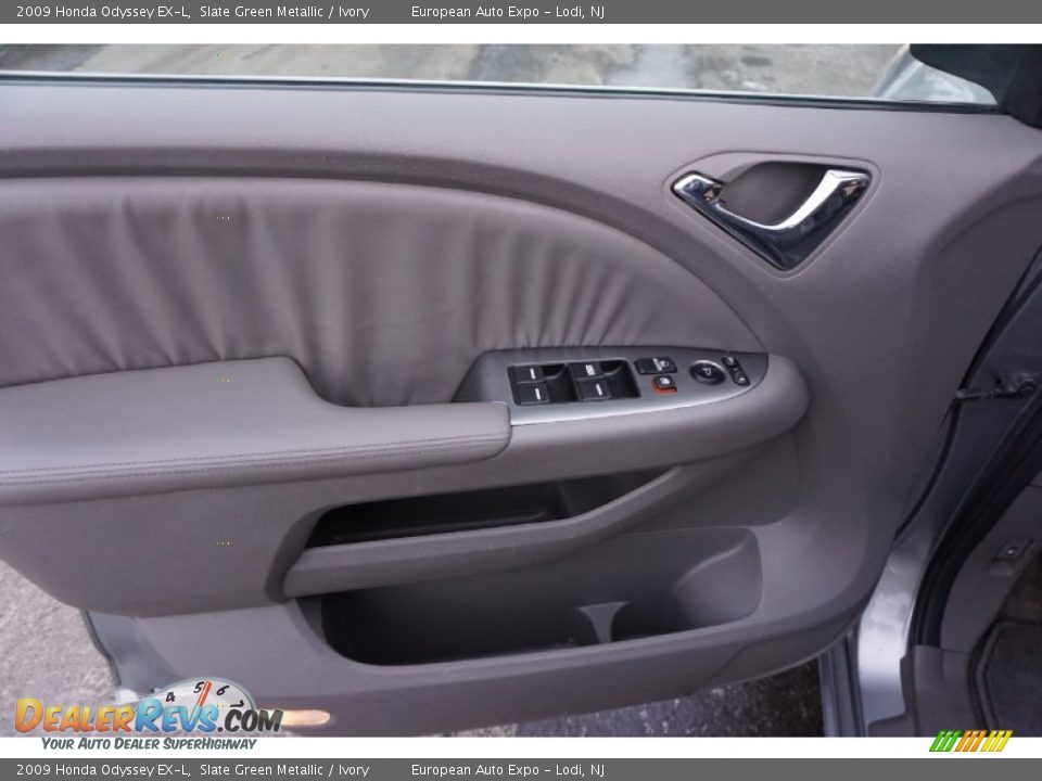 2009 Honda Odyssey EX-L Slate Green Metallic / Ivory Photo #21