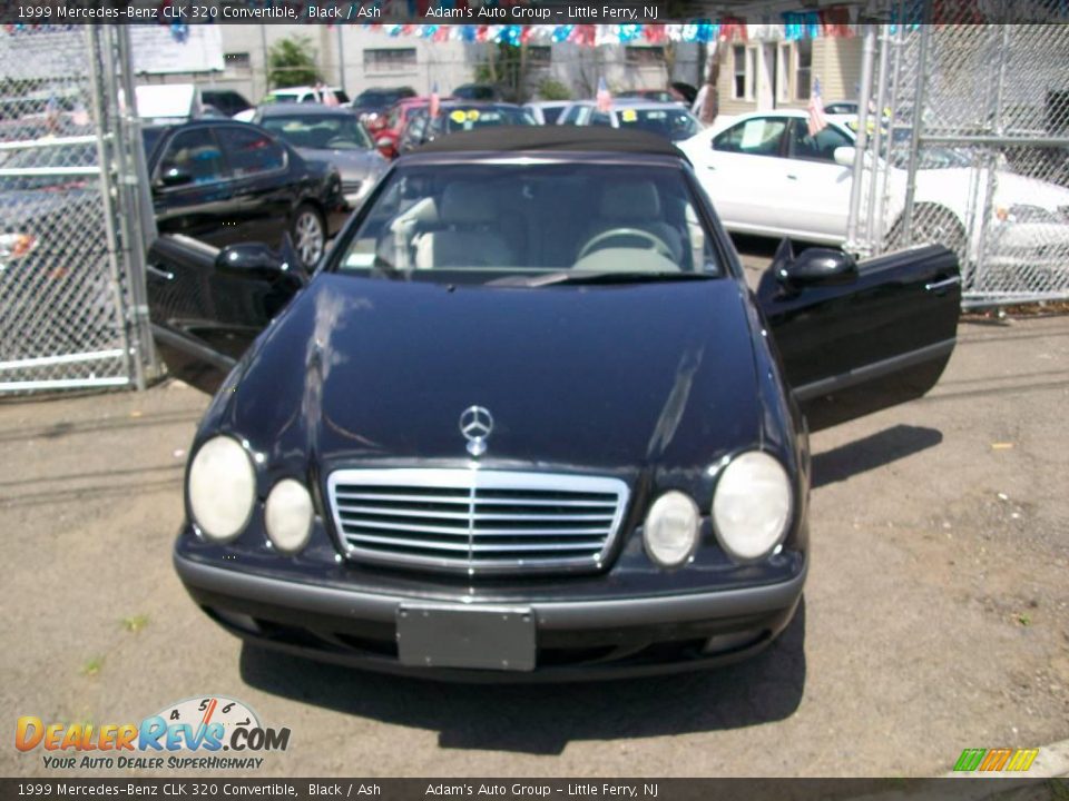 1999 Mercedes-Benz CLK 320 Convertible Black / Ash Photo #7