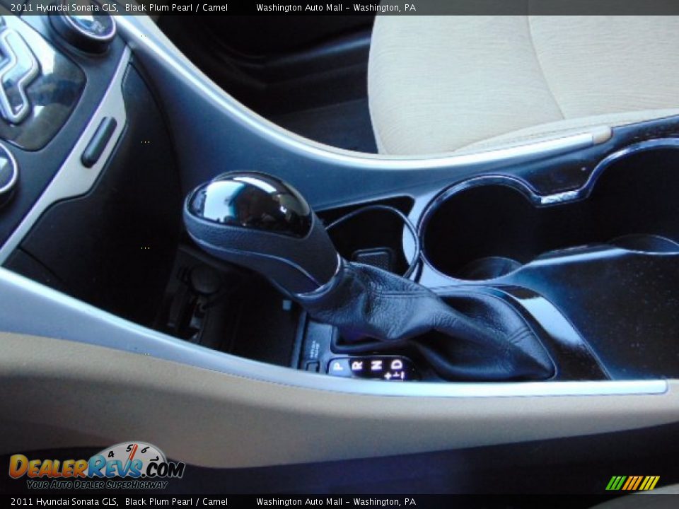 2011 Hyundai Sonata GLS Black Plum Pearl / Camel Photo #15