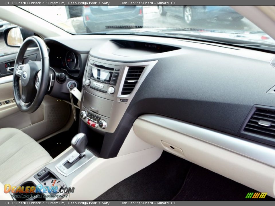 2013 Subaru Outback 2.5i Premium Deep Indigo Pearl / Ivory Photo #9