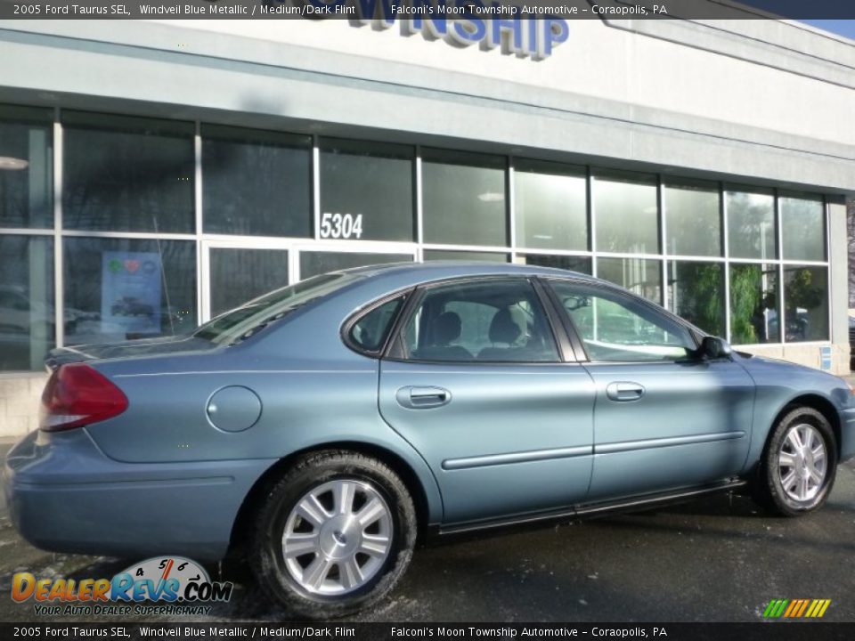 2005 Ford Taurus SEL Windveil Blue Metallic / Medium/Dark Flint Photo #2