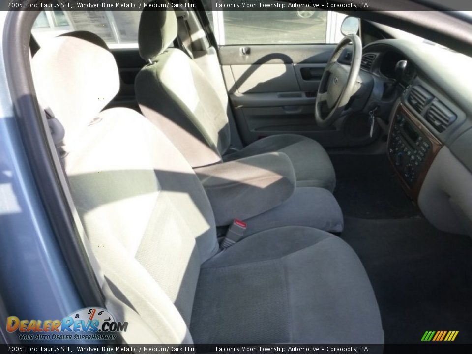 2005 Ford Taurus SEL Windveil Blue Metallic / Medium/Dark Flint Photo #8