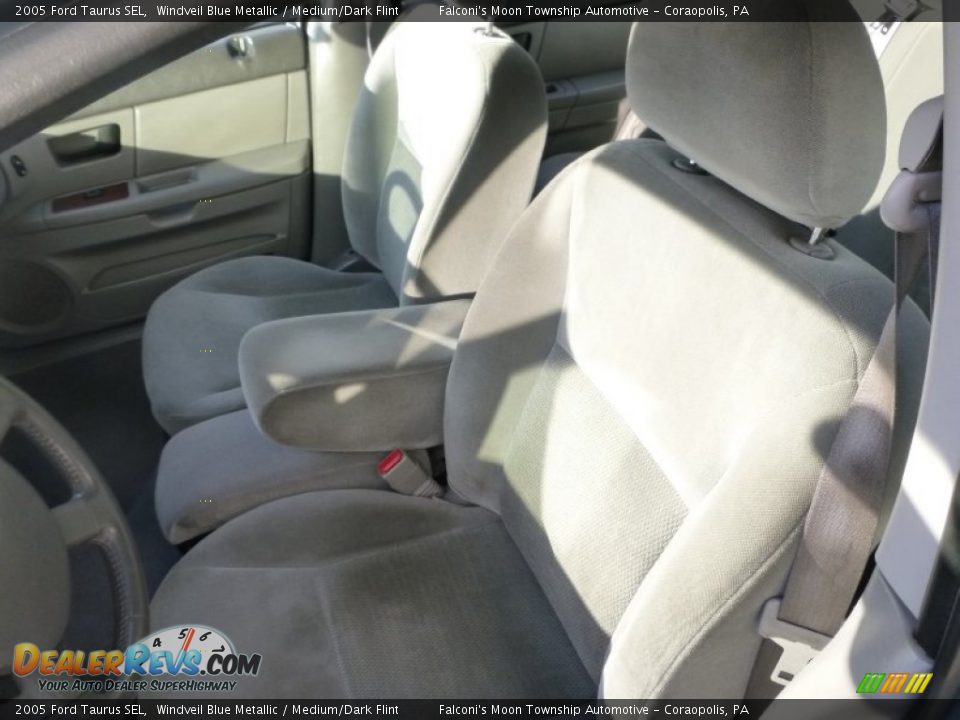 2005 Ford Taurus SEL Windveil Blue Metallic / Medium/Dark Flint Photo #14