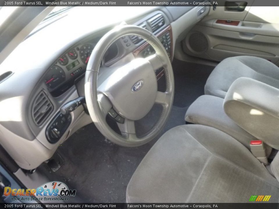 2005 Ford Taurus SEL Windveil Blue Metallic / Medium/Dark Flint Photo #17