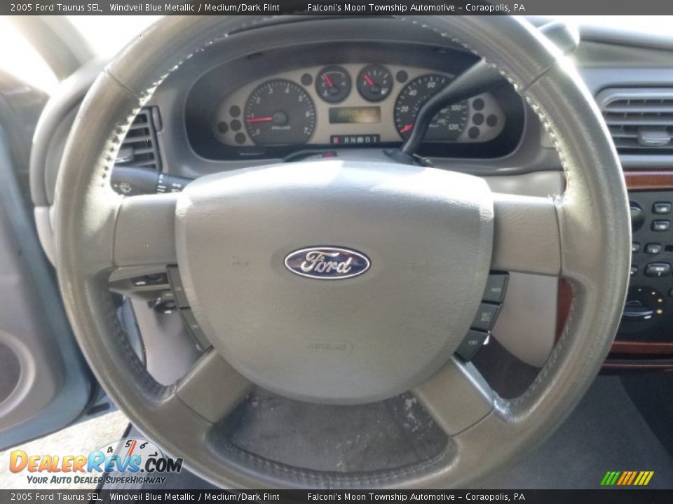 2005 Ford Taurus SEL Windveil Blue Metallic / Medium/Dark Flint Photo #21
