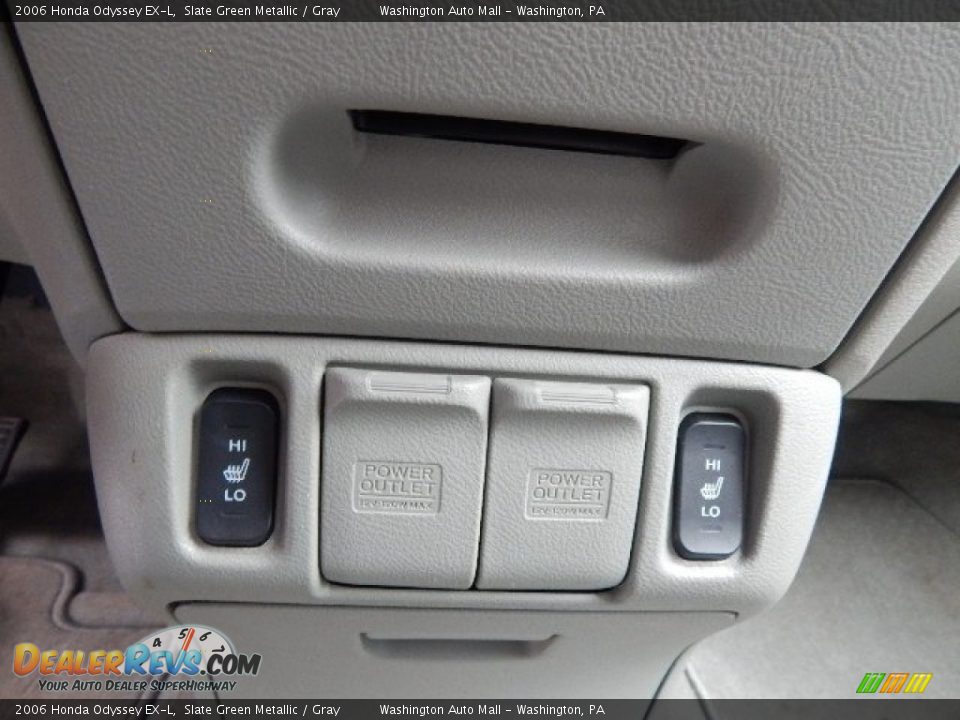 2006 Honda Odyssey EX-L Slate Green Metallic / Gray Photo #13