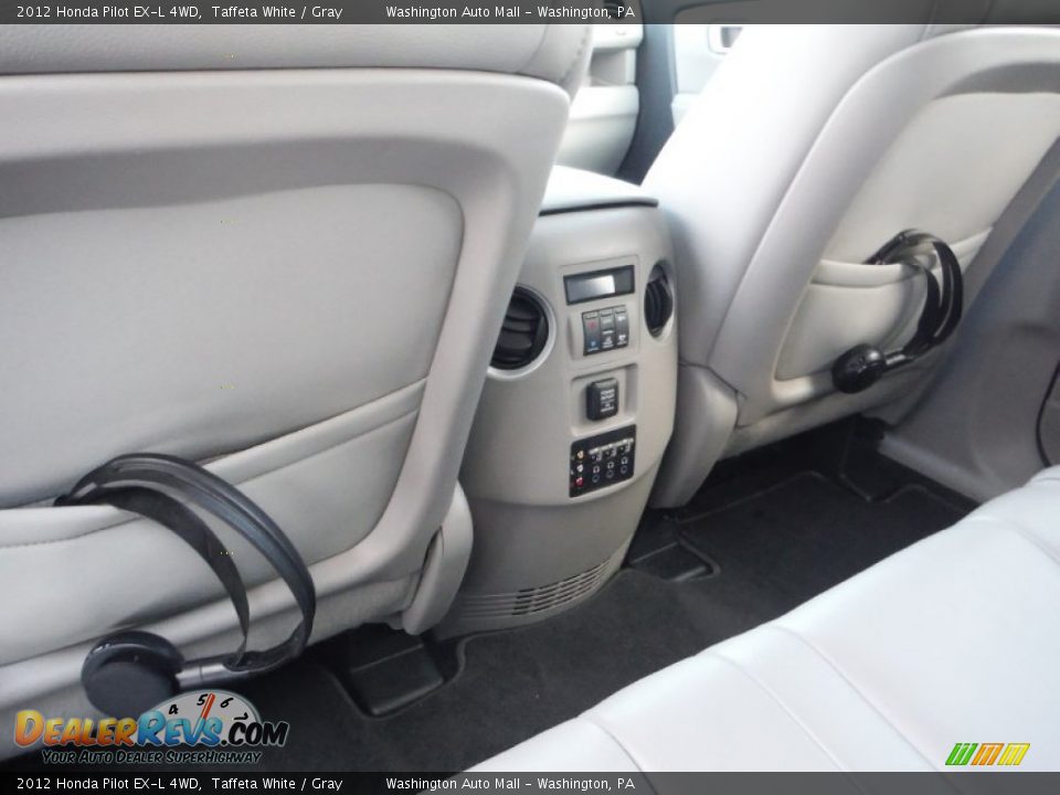 2012 Honda Pilot EX-L 4WD Taffeta White / Gray Photo #10