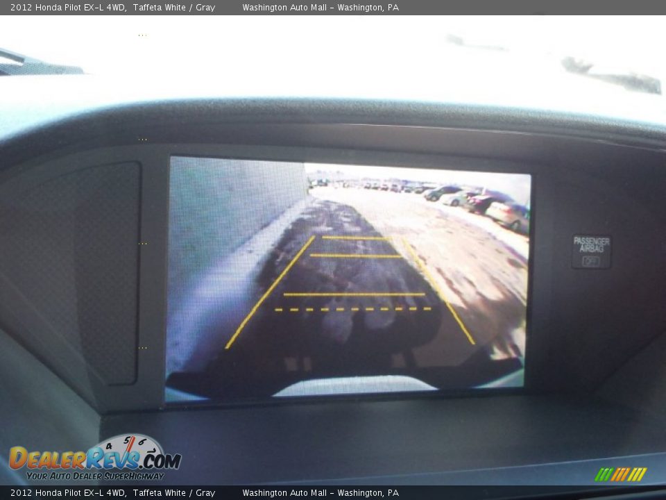 2012 Honda Pilot EX-L 4WD Taffeta White / Gray Photo #15