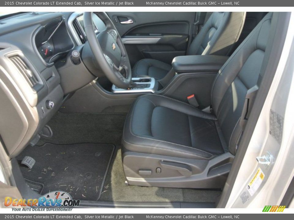 2015 Chevrolet Colorado LT Extended Cab Silver Ice Metallic / Jet Black Photo #8